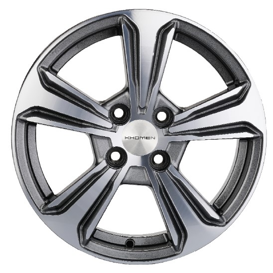 Диски KHOMEN KHW1502_(15_Solaris_II) 6,0xR15 4x100 54,1 46 G-SILVER-FP