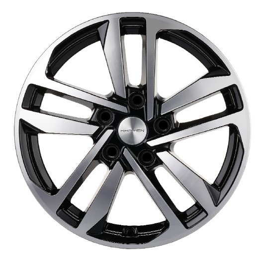 Диски KHOMEN KHW1612_(ZV_16_Polo) 6,5xR16 5x100 57,1 39 BLACK-FP