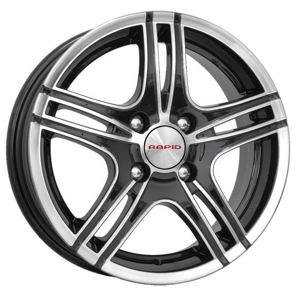 Диски КиК КиК Омаха 5,5x14 4x100 67,1 38 алмаз черный