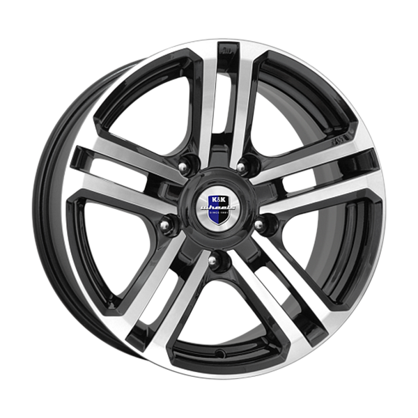 Диски КиК КиК Палладика 7,0x16 5x139.7 110,1 5 алмаз черный