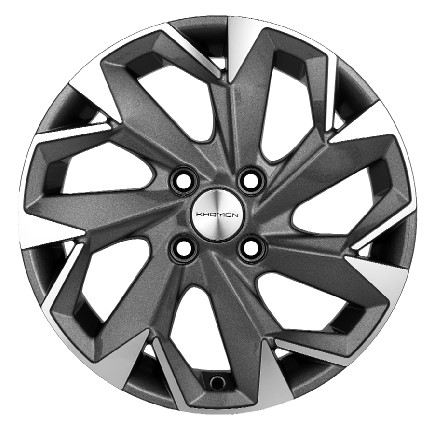 Диски KHOMEN KHW1508_(15_ZV_Vesta) 6,0xR15 4x100 60,1 50 GRAY-FP