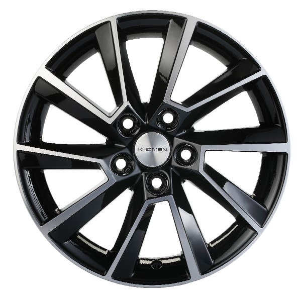 Диски KHOMEN KHW1604_(16_ZV_Kamiq/Rapid/Scala) 6,0xR16 5x100 57,1 38 BLACK-FP