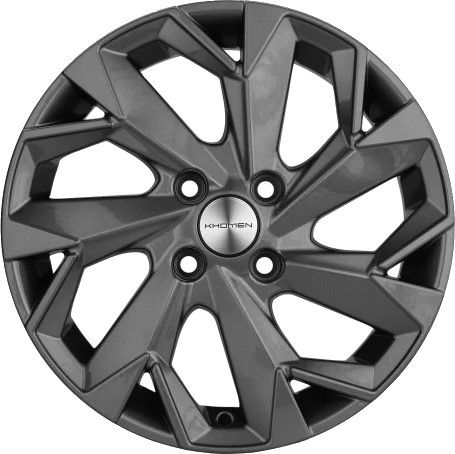 Диски KHOMEN KHW1402_(14_ZV_Accent/Getz/i20) 5,5xR14 4x100 67,1 38 GRAY