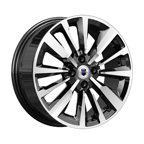 Диски КиК КиК ЭРМАН 6,5xR16 4x100 60,1 41 алмаз_черный