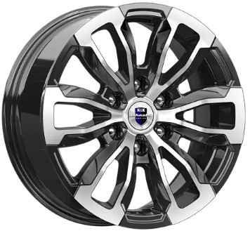 Диски КиК КиК МЕКОНГ 7,5xR18 6x139,7 75,1 42 алмаз_черный