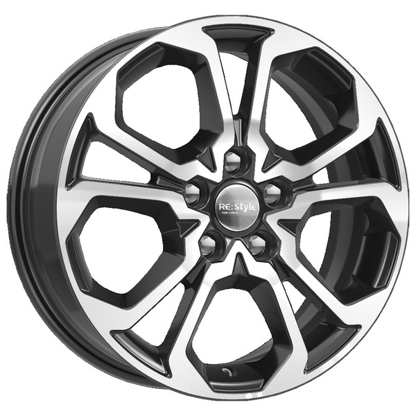 Диски КиК Реплика КиК_Реплика КС892_(17_ARKANA) 6,5xR17 5x114,3 66,1 50 алмаз_черный