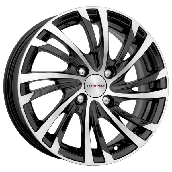 Диски КиК КиК МЕЙОЛА 6,0x15 4x100 67,1 45 алмаз черный