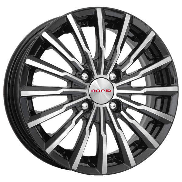 Диски КиК КиК Акцент 5,5x14 4x98 58,5 40 алмаз черный