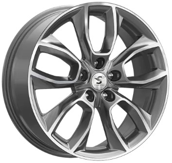 Диски КИК_PremiumSeries КИК_PremiumSeries KP001_(18_KAROQ) 7,0xR18 5x112 57,1 45 Diamond_gloss_graphite