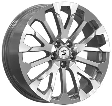 Диски КИК_PremiumSeries КИК_PremiumSeries KP003_(19_CR-V) 7,5xR19 5x114,3 64,1 45 Diamond_gloss_graphite