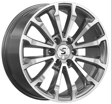 Диски КИК_PremiumSeries КИК_PremiumSeries KP006_(20_HAVAL_H9) 8,5xR20 6x139,7 75,1 33 Diamond_gloss_graphite