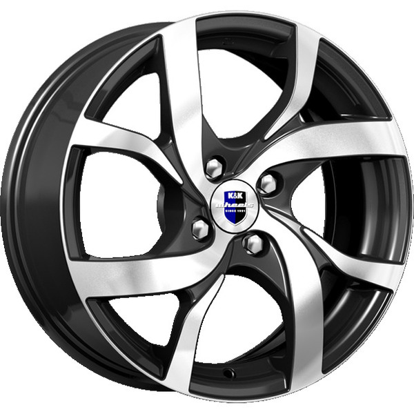 Диски КиК КиК Палермо 6,5xR16 4x114,3 67,1 45 алмаз_черный