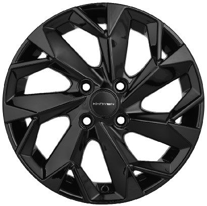 Диски KHOMEN KHW1402_(14_ZV_Accent/Getz/i20) 5,5xR14 4x100 67,1 38 BLACK