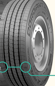 Шины CORDIANT PROFESSIONAL FR-2(руль) 385/65 R22,5