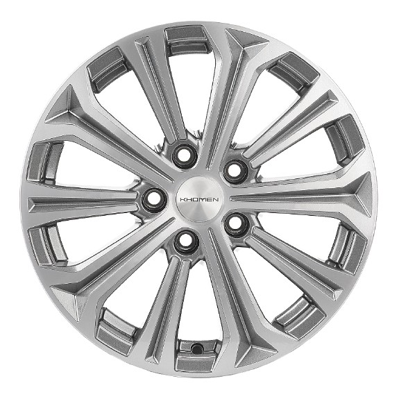 Диски KHOMEN KHW1610_(ZV_16_Focus) 6,5xR16 5x108 63,4 50 GRAY-FP