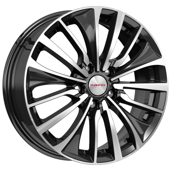 Диски КиК КиК FLANKER 6,5x17 5x112 66,6 35 алмаз черный