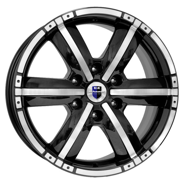 Диски КиК КиК ОКИНАВА 8,0x18 6x139.7 67,1 46 алмаз черный