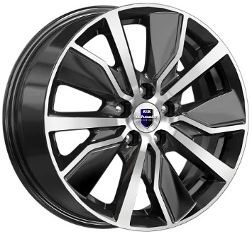 Диски КиК КиК ГАМБИТ 6,5xR16 5x114,3 60,1 45 алмаз_черный