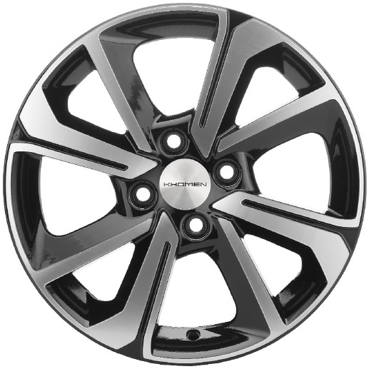 Диски KHOMEN KHW1501_(ZV_15_Logan) 6,0xR15 4x100 60,1 40 BLACK-FP