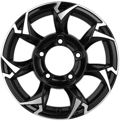 Диски KHOMEN KHW1505_(15_ZV_Suzuki_Jimny) 5,5xR15 5x139,7 108,1 5 BLACK-FP