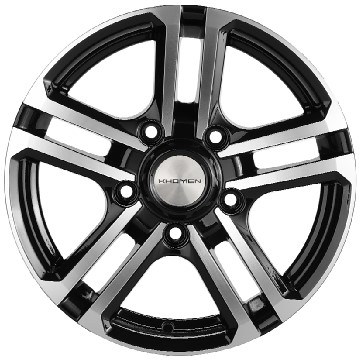 Диски KHOMEN KHW1602_(Niva_4x4) 6,5xR16 5x139,7 98,5 40 BLACK-FP