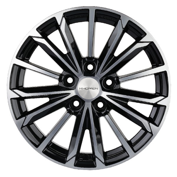 Диски KHOMEN KHW1611_(16_ZV_Mazda_3/ix35) 6,5xR16 5x114,3 67,1 45 BLACK-FP