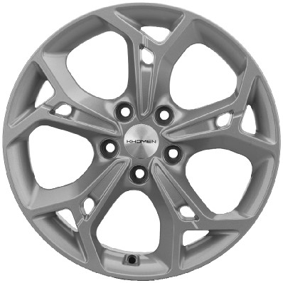 Диски KHOMEN KHW1702_(ZV_17_Haval_Jolion) 7,0xR17 5x114,3 66,5 37 F-SILVER