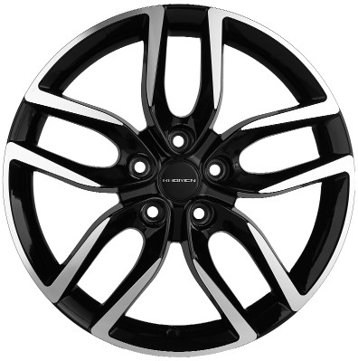 Диски KHOMEN KHW1708_(ZV_17_CheryTiggo7/CheryTiggo7Pro) 6,5xR17 5x108 60,1 33 BLACK-FP