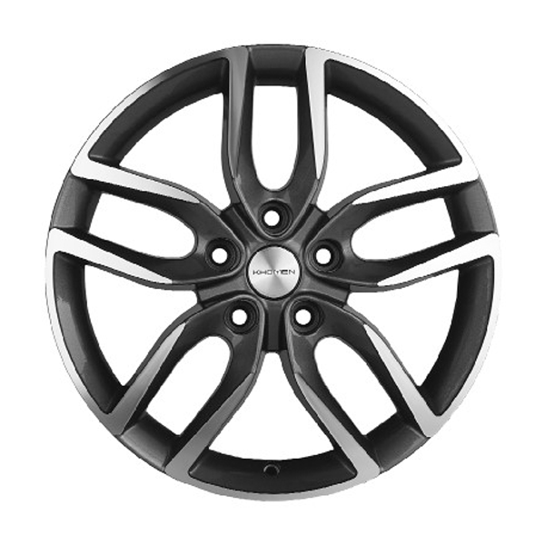 Диски KHOMEN KHW1708_(ZV_17_CheryTiggo7/CheryTiggo7Pro) 6,5xR17 5x108 60,1 33 GRAY-FP