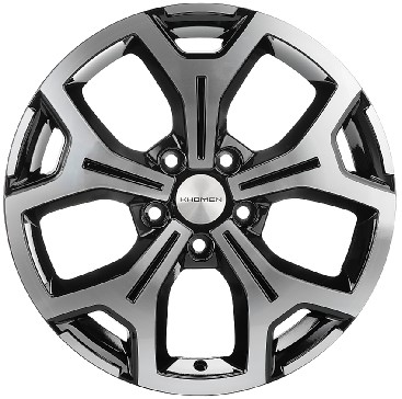 Диски KHOMEN KHW1710(2)_(Honda_Stepwgn) 6,5xR17 5x114,3 64,1 50 BLACK-FP