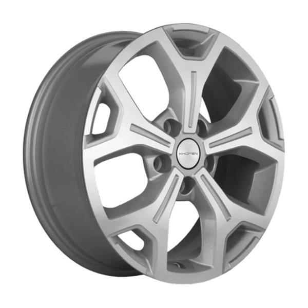 Диски KHOMEN KHW1710_(ZV_17_CheryTiggo7Pro) 6,5xR17 5x108 60,1 33 F-SILVER