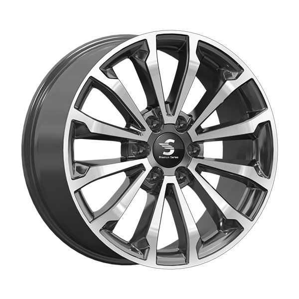 Диски КИК_PremiumSeries КИК_PremiumSeries КР-006_(20_Haval_H9) 8,5xR20 6x139,7 75,1 33 Diamond_black_gris