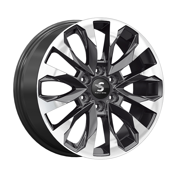 Диски КИК_PremiumSeries КИК_PremiumSeries КР-007_(20_Haval_H9) 8,0xR20 6x139,7 75,1 42 Diamond_black_gris