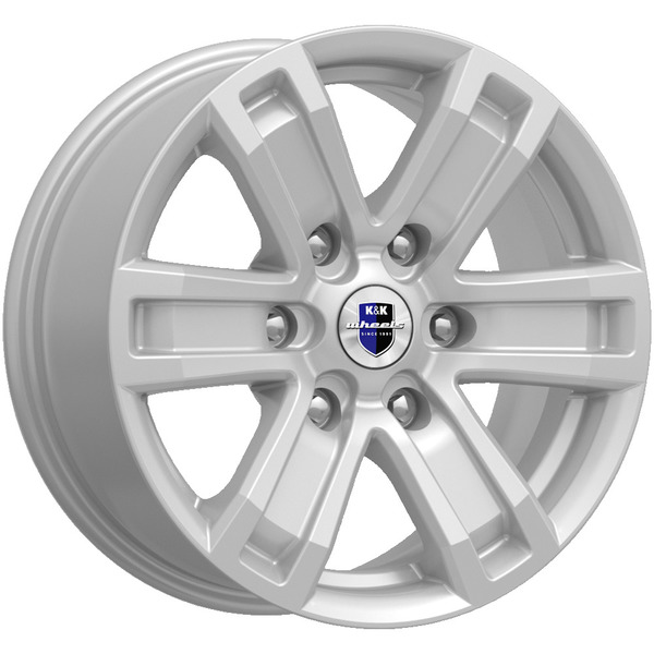 Диски КиК КиК R7-РОЛЬФ 7,0x16 6x139.7 92,5 46 сильвер А