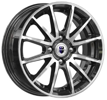 Диски КиК КиК КВАНТ 5,5xR14 4x100 60,1 38 алмаз_черный