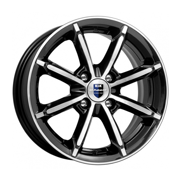 Диски КиК КиК Sportline 6,0x14 4x98 58,5 30 алмаз чёрный