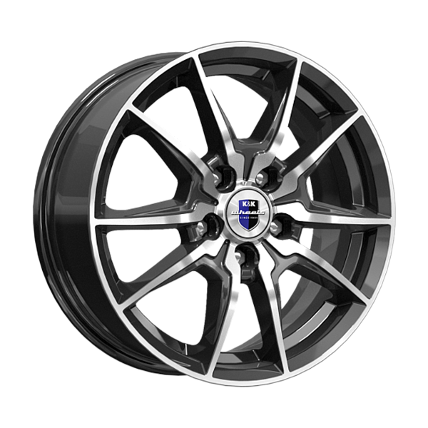 Диски КиК КиК АДАМАР 6,5xR16 5x114,3 67,1 45 алмаз_черный