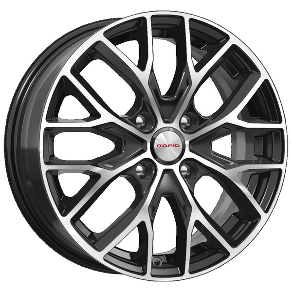 Диски КиК КиК ЛИЛИОМ 6,0xR16 4x100 60,1 41 алмаз_черный
