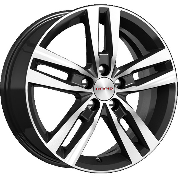 Диски КиК КиК RASSVET 6,5xR16 5x114,3 66,1 50 алмаз_черный_SK