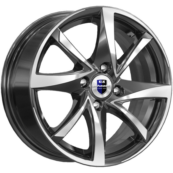 Диски КиК КиК Игуана 6,5xR15 4x100 60,1 50 алмаз_черный