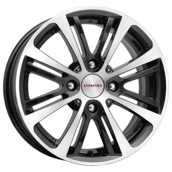 Диски КиК КиК БЕРИНГ 6,5xR15 4x114,3 67,1 40 алмаз_черный