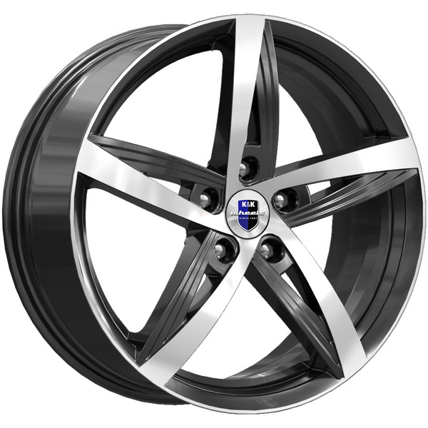 Диски КиК КиК ДОЛЬЧЕ ВИТА 7,5x18 5x114.3 67,1 50 алмаз черный