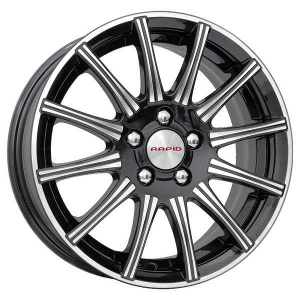 Диски КиК КиК СИЕСТА 6,0xR15 5x100 67,1 45 алмаз_черный