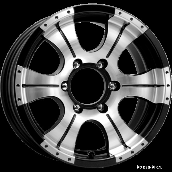Диски КиК КиК БАЙКОНУР 7,0x15 5x139.7 108,5 20 алмаз черный