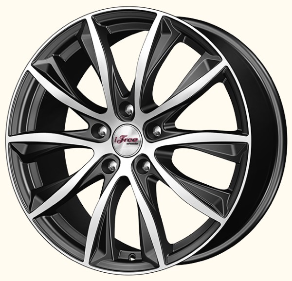 Диски IFREE КАZАНТИП 7,5xR18 5x114,3 66,6 37 Блэк-Джек