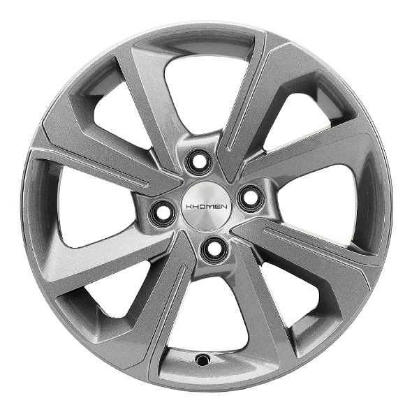 Диски KHOMEN KHW1501_(15_Rio_II) 6,0xR15 4x100 54,1 46 GRAY