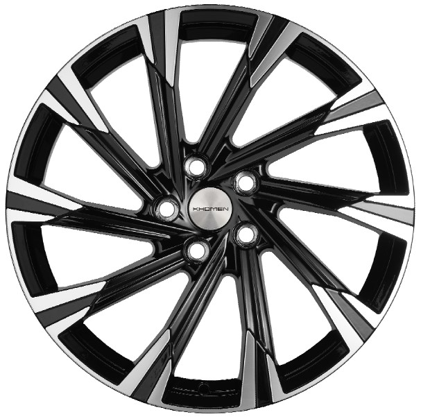 Диски KHOMEN KHW1901_(EXEED_VX/TXL/LX) 7,5xR19 5x108 65,1 36 BLACK-FP