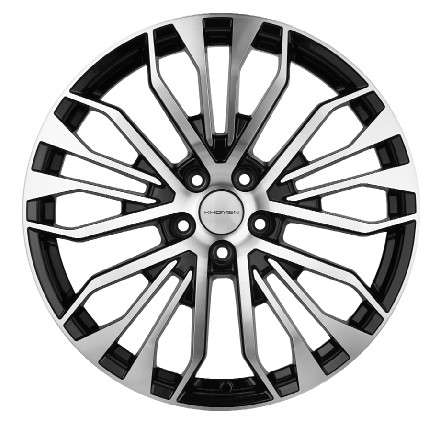 Диски KHOMEN KHW2009_(EXEED_VX) 8,5xR20 5x108 65,1 36 BLACK-FP